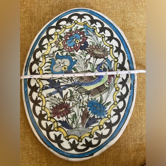 Large Antique Persian Qajar Tile never used - Picture 4 of 9